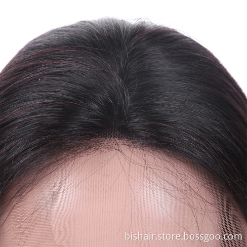 Wholesale13x4Tlace Women's Bob Cut Straight Hair Wig Lace Human Hair Pre-pulled With Hair Brazilian Remy Short Bob Closure Black